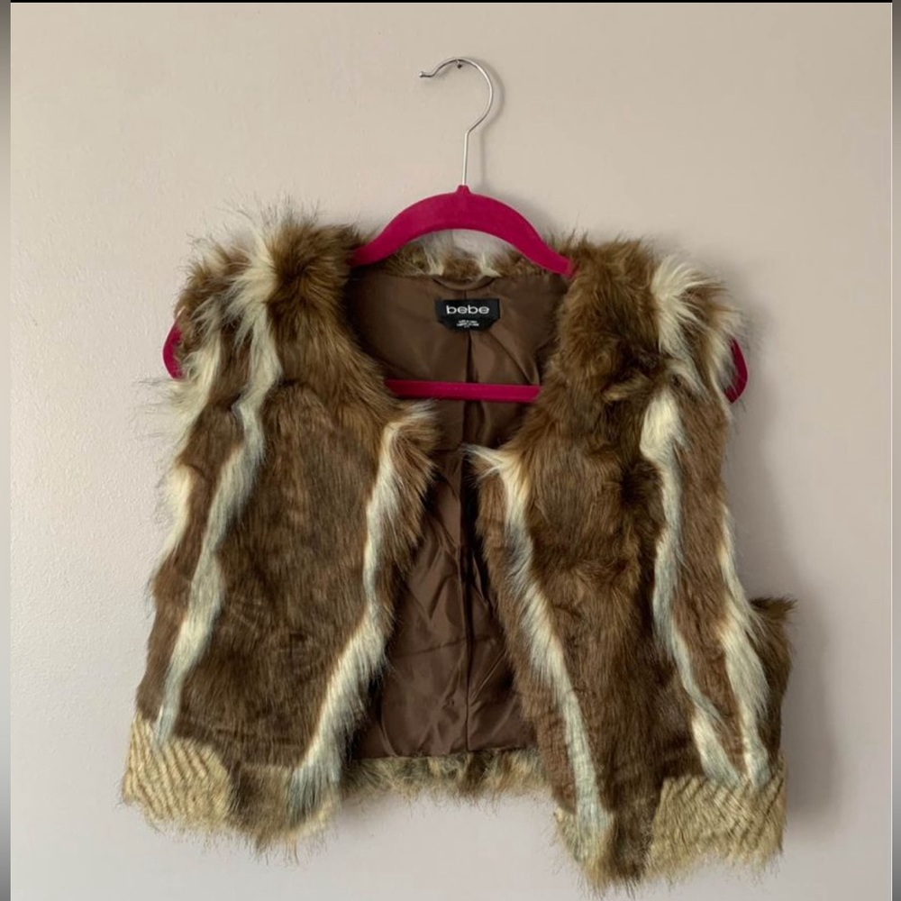 FAUX FUR VEST